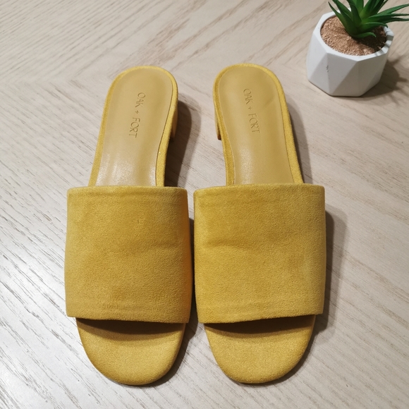 Oak + Fort Heeled Mules - Picture 2 of 9